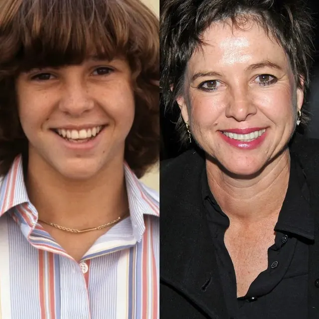 Archive photographs of Kristy McNichol at different ages.