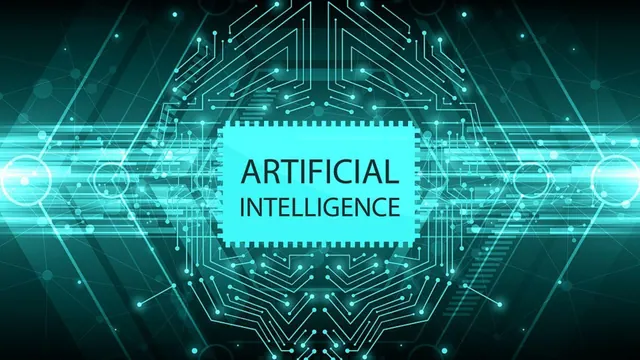 Illustrative graphic labelled artificial intelligence.