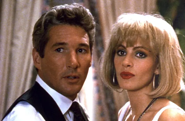 Richard Gere as Edward Lewis and Julia Roberts as Vivian Ward in "Pretty Woman"