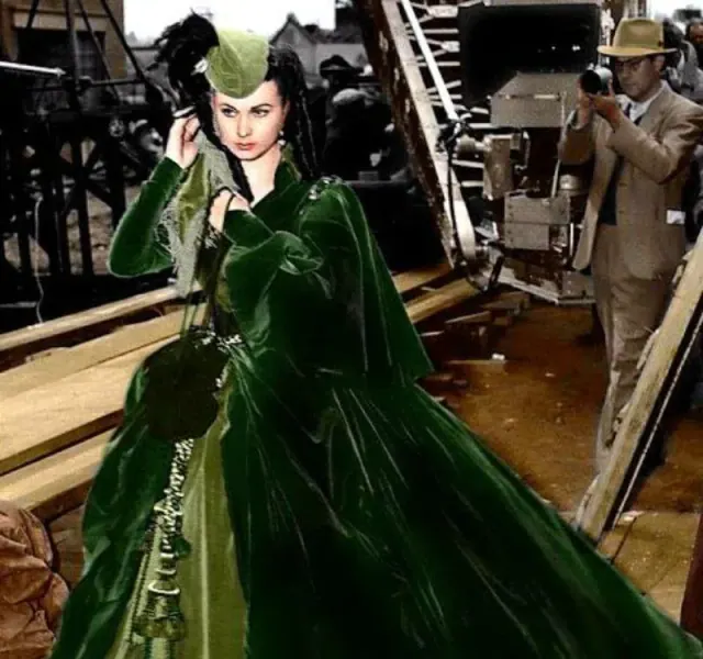 Illustration for “Vivien Leigh Doesn’t Give a Drape”