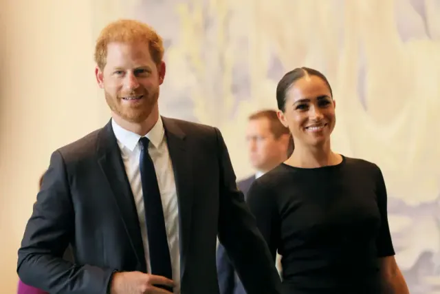 Illustration for “Does Prince Harry Fear for Meghan Markle’s Safety in the U.K.?”