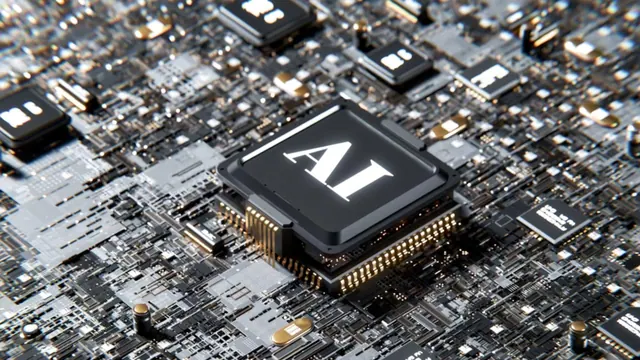 Illustrative processor labelled AI.