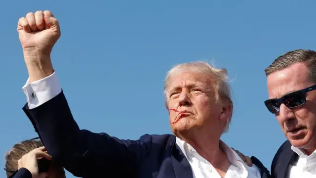 Illustration for “Trump Assassination Attempt”
