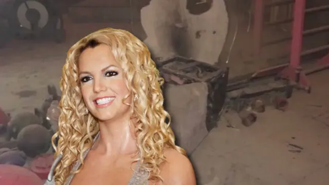 Illustration for “Britney Spears Shares Photo of the Gym She Burned Down”