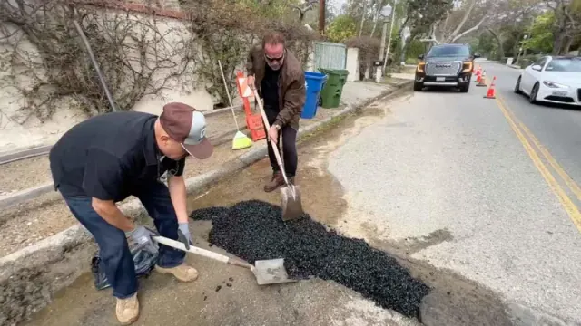 Illustration for “Los Angeles' Pothole Epidemic”
