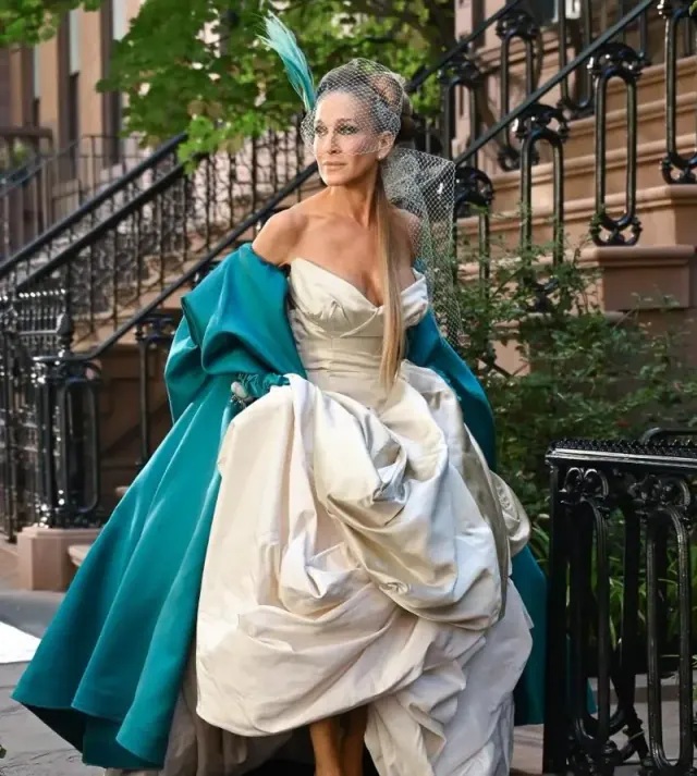 Illustration for “Sarah Jessica Parker’s Wayward Wedding”