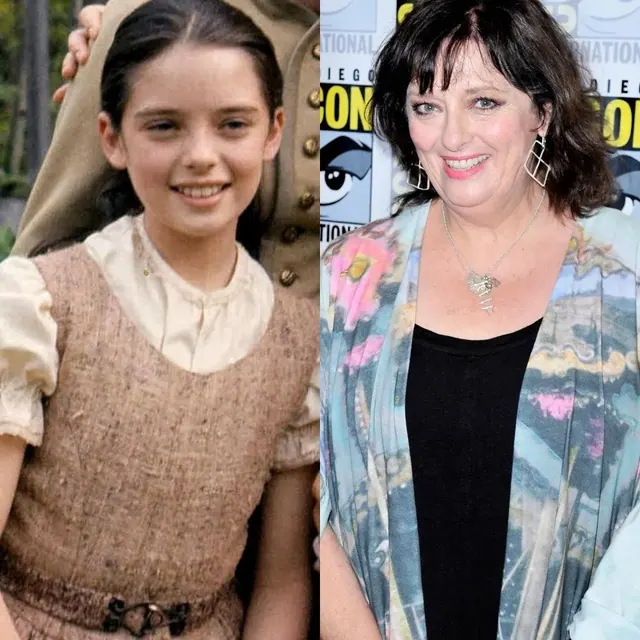 Archive photographs of Angela Cartwright at different ages.