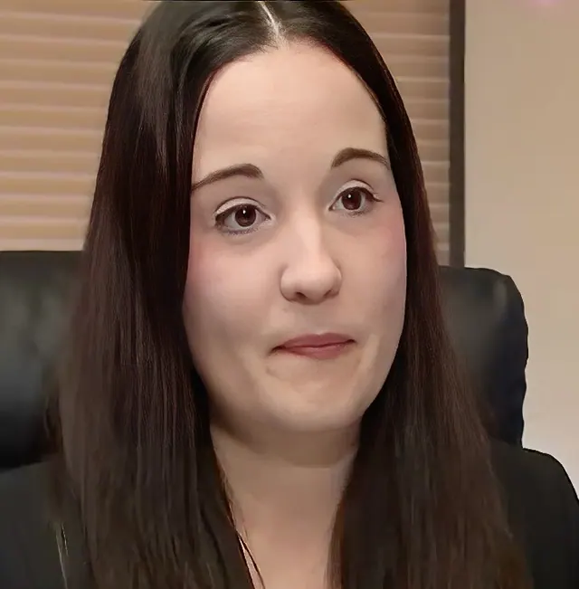 Archive interview still of Kelly Conlon.