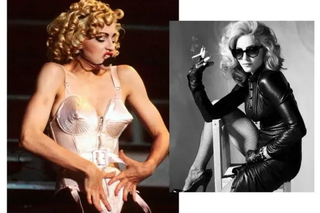 Illustration for “Madonna's Eclectic New York Look”