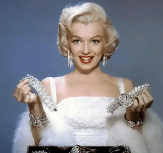 Illustration for “Marilyn Monroe Shone Bright Like a Diamond”