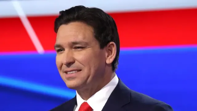 Illustration for “Ron DeSantis Reacts”