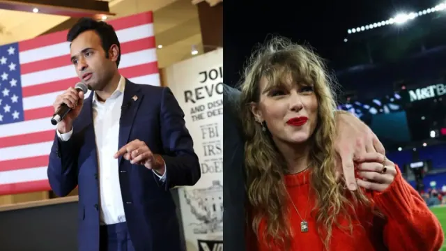 Illustration for “Former GOP Candidate Torn Apart on Social Media for His Taylor Swift Conspiracy”