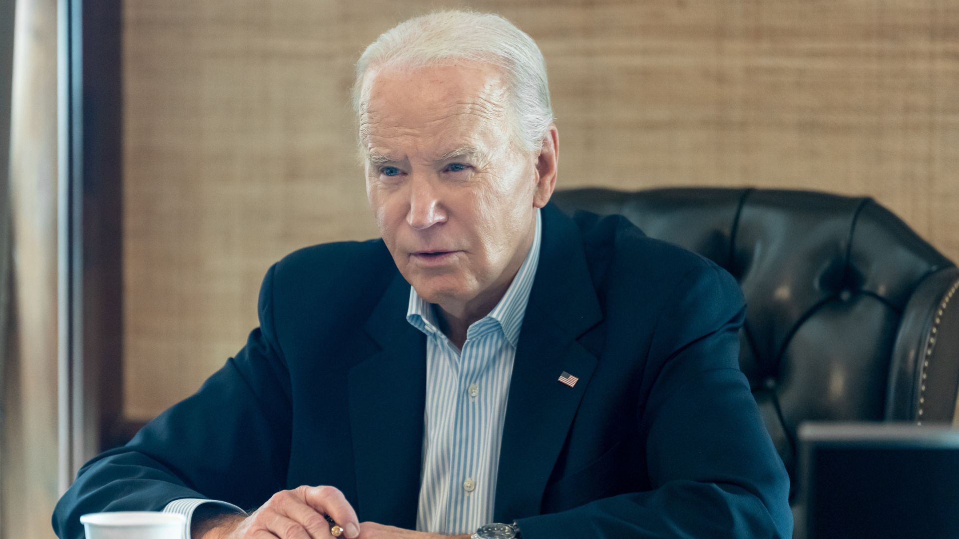 Joe Biden in an archive photograph; not a current officeholder claim.
