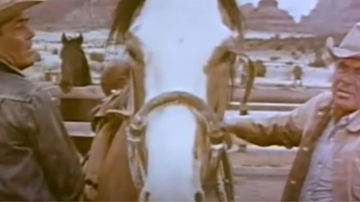 Illustration for “Glenn Ford Learned How to Ride Horses with a Real-Life Cowboy”