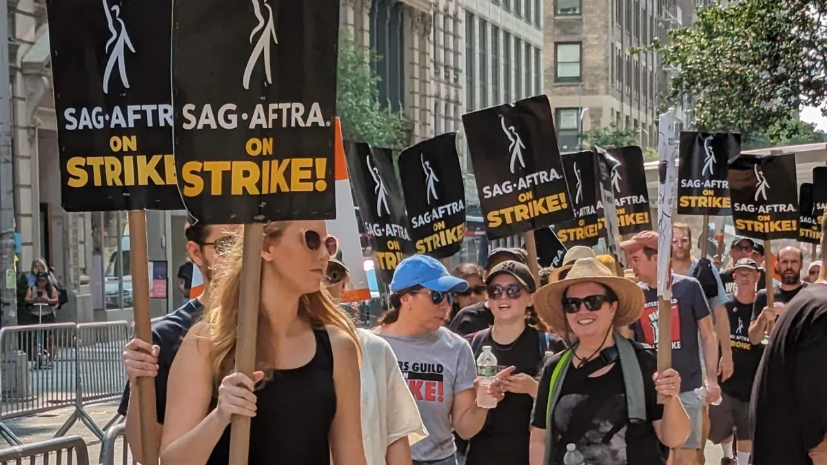 Illustration for “SAG-AFTRA Striked for 118 Days Over Minimum Pay”