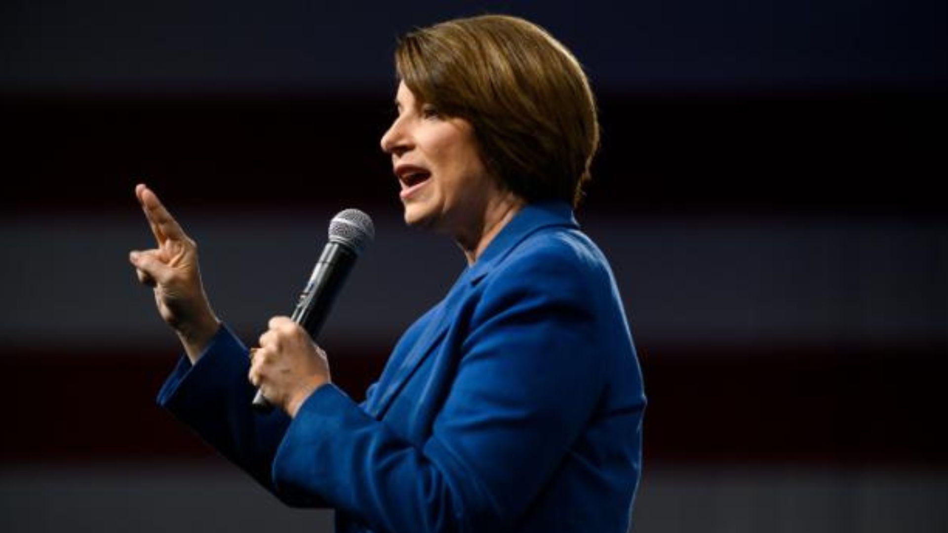 Amy Klobuchar in an archive public-event photograph.