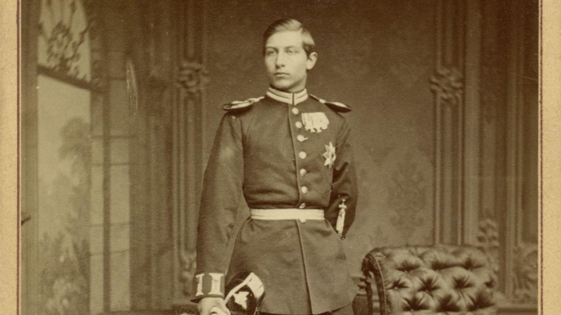 An archival portrait of Wilhelm II.