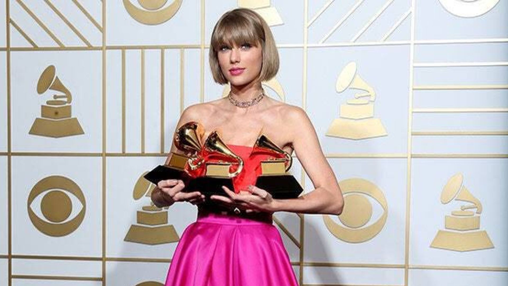 Taylor Swift at an awards event; archive image.