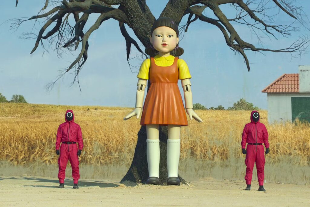 The Young-hee doll in Squid Game