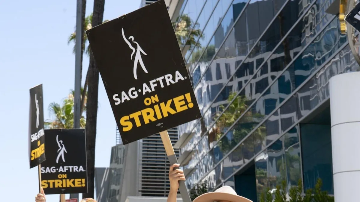Illustration for “SAG-AFTRA Says They Made a Historic Deal”
